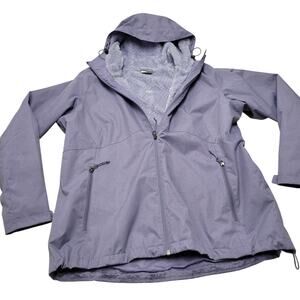 Columbia Rainie Falls lavender purple fleece raincoat 1x jacket